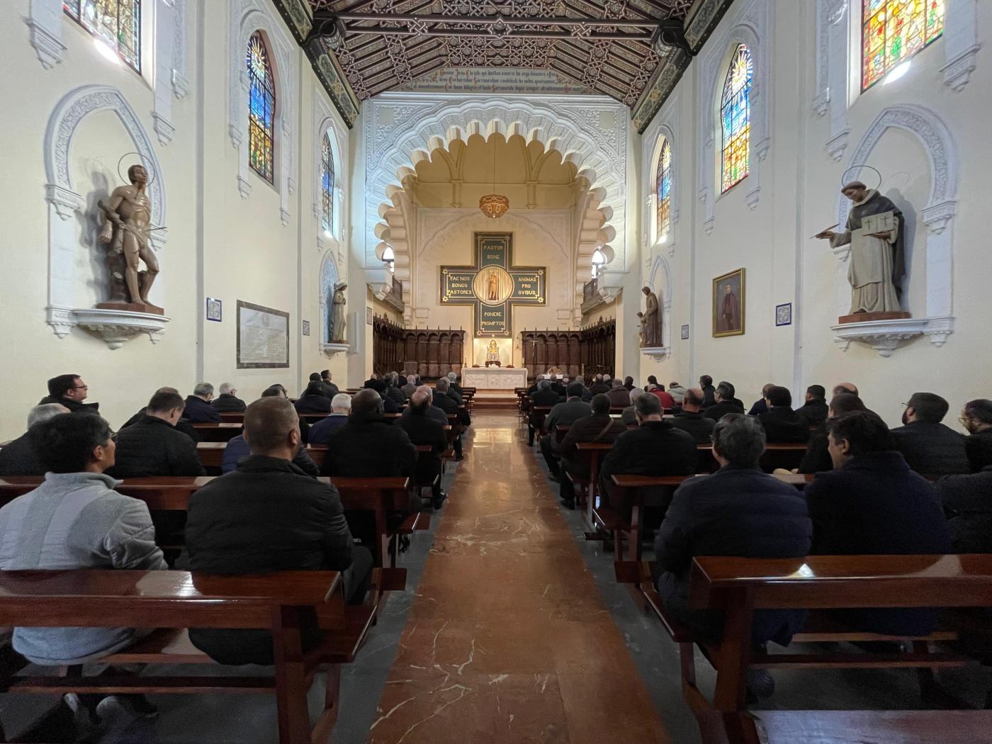 Retiro de Adviento del clero // E. LLAMAS