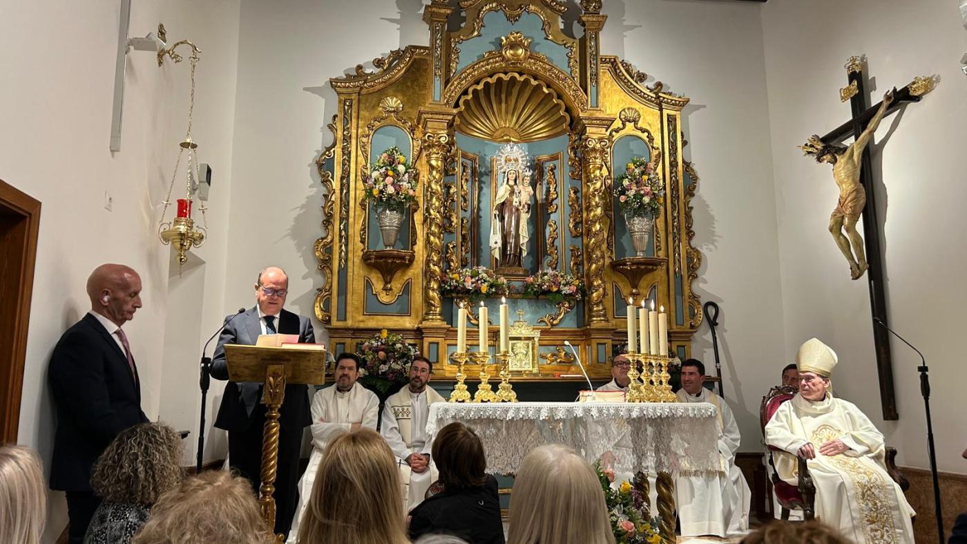 «Esta Ermita es el corazón del pueblo de La Cala del Moral»