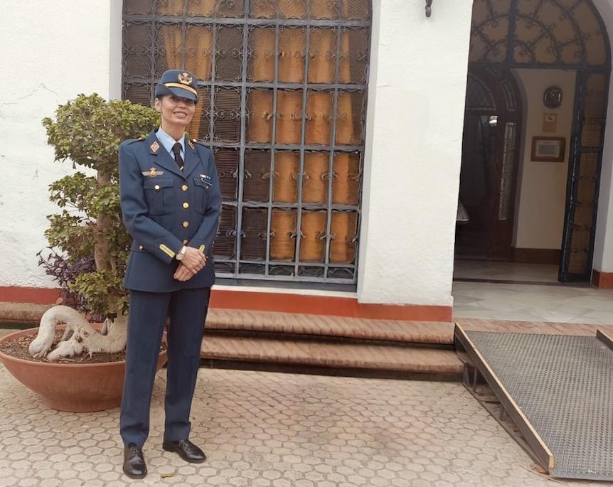 Carmen Fernández: «Desde el avión puedes admirar la grandiosidad de la obra del Señor»