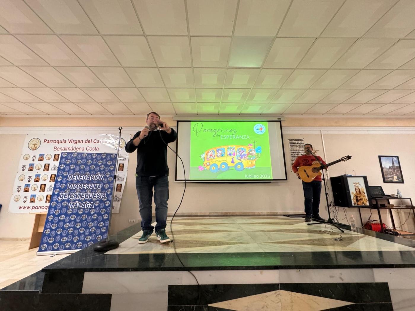 Patxi y Unai animaron el III Encuentro de Catequistas del arciprestazgo de Fuengirola-Torremolinos