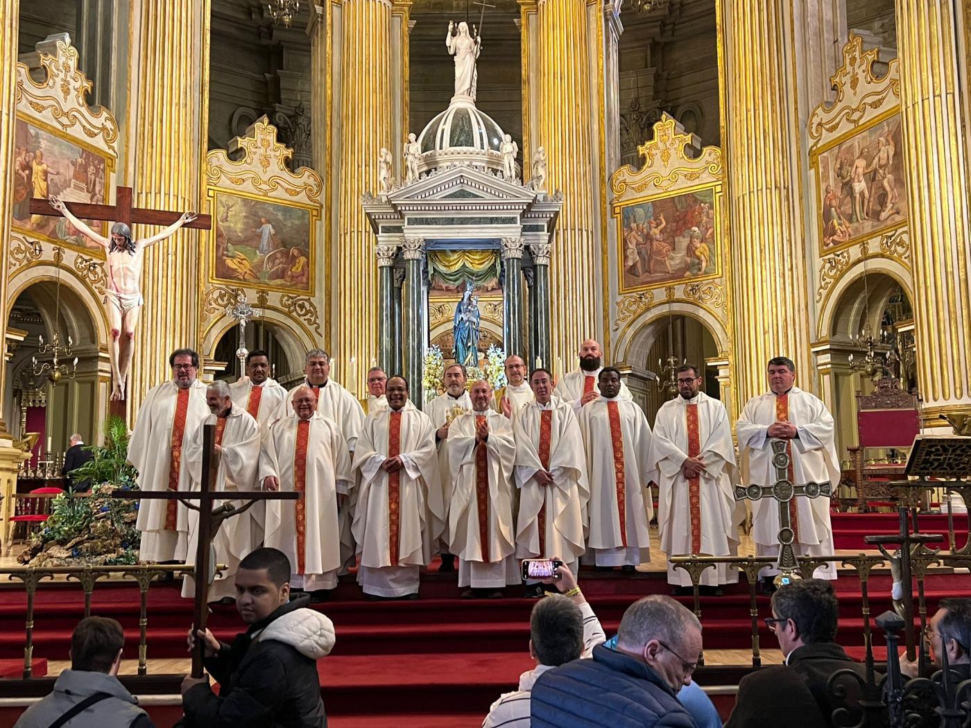 Los arciprestazgos de Álora y Coín han peregrinado a la Catedral de Málaga
