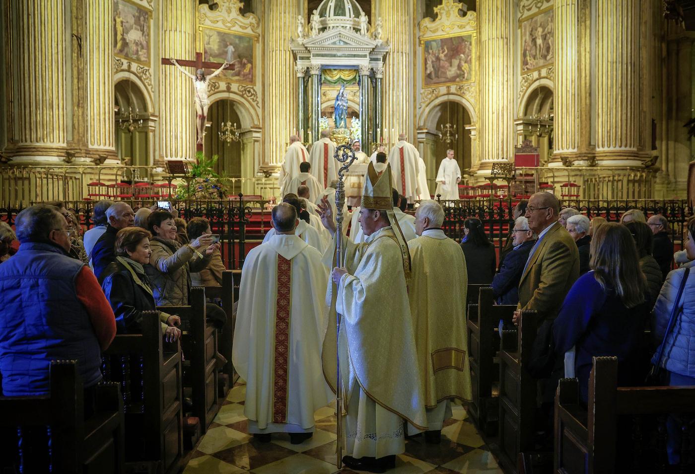 El arciprestazgo de San Cayetano peregrina a la Catedral por el Jubileo