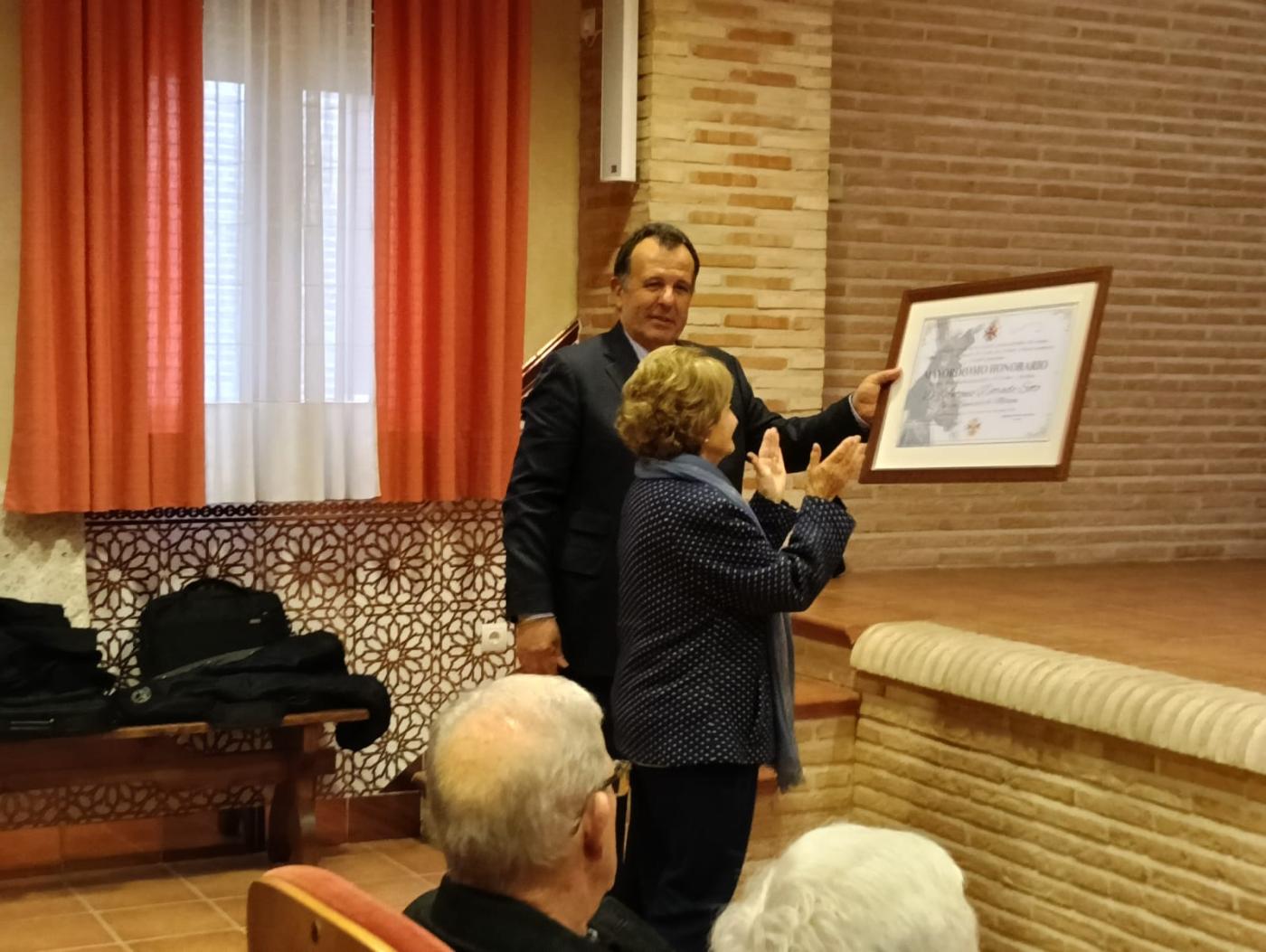 Celebración de la distinción a título póstumo