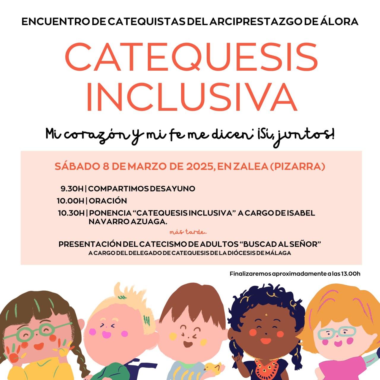 Los catequistas del arciprestazgo de Álora profundizarán en la catequesis inclusiva