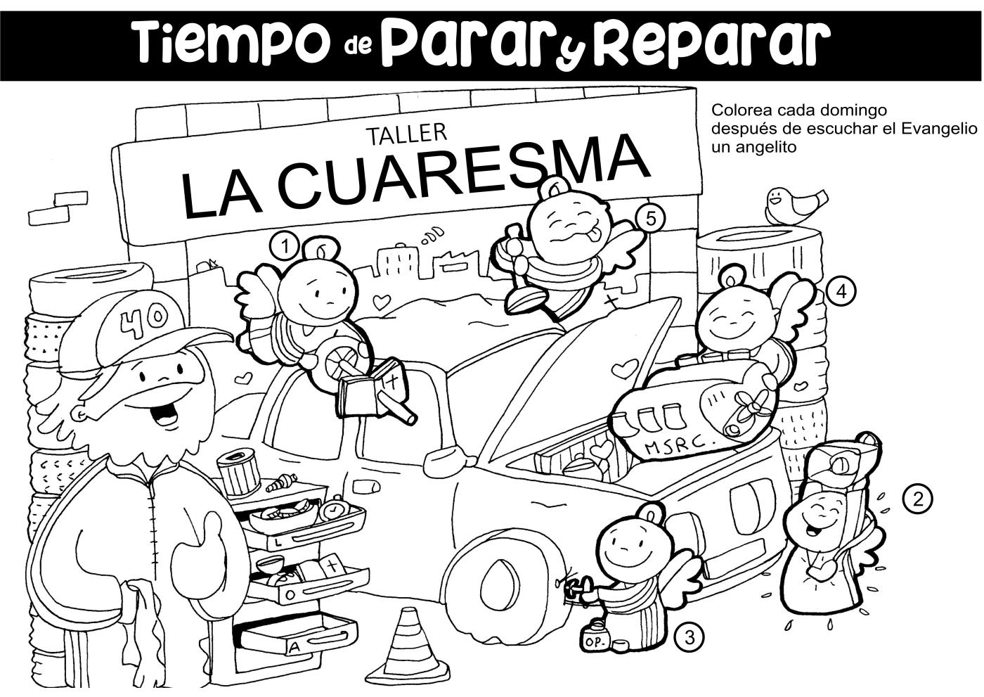 Fano y Unai nos invitan a parar y reparar en "El Taller de la Cuaresma"