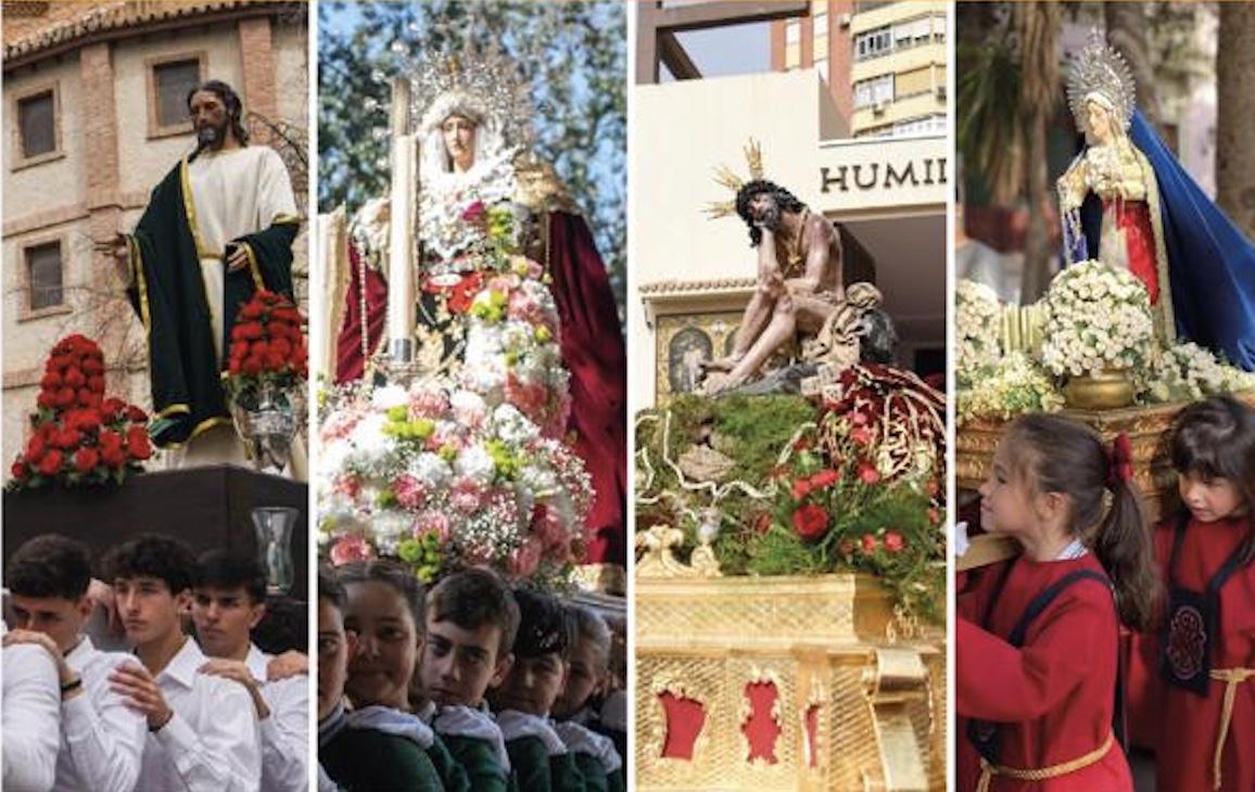 Gran procesión escolar de los colegios diocesanos con motivo del Jubileo