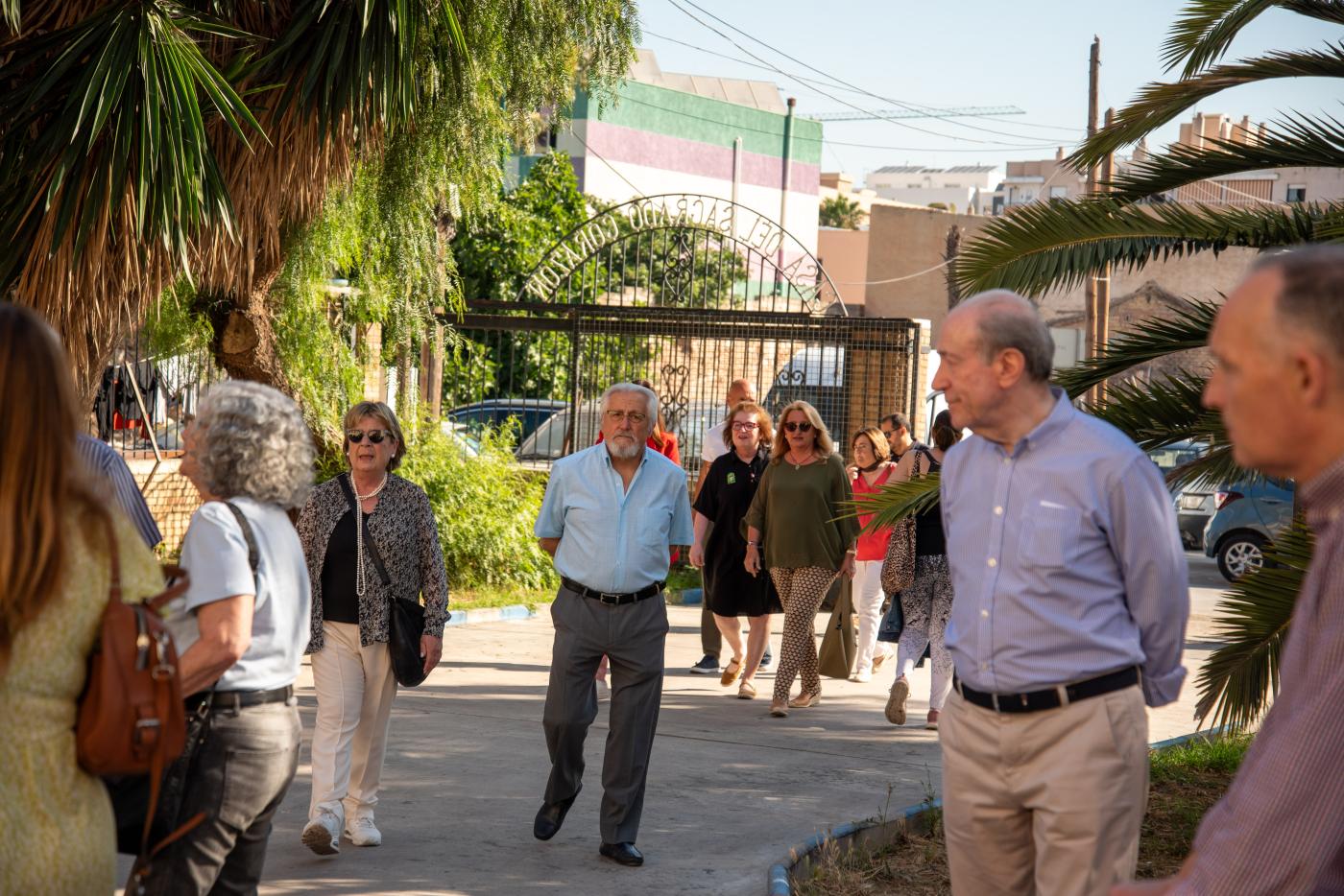 Parada de la Línea 105 en el Cotolengo