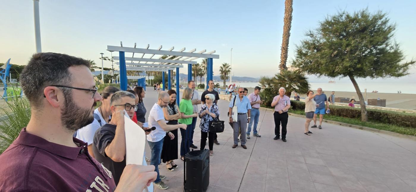Vigilia de oración y acto público en la parroquia del Salvador de Málaga, el 30 de mayo