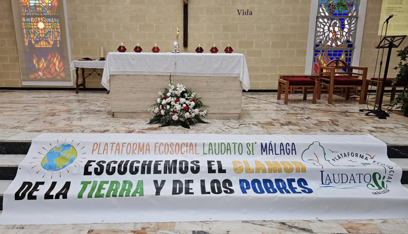 Vigilia de oración y acto público en la parroquia del Salvador de Málaga, el 30 de mayo