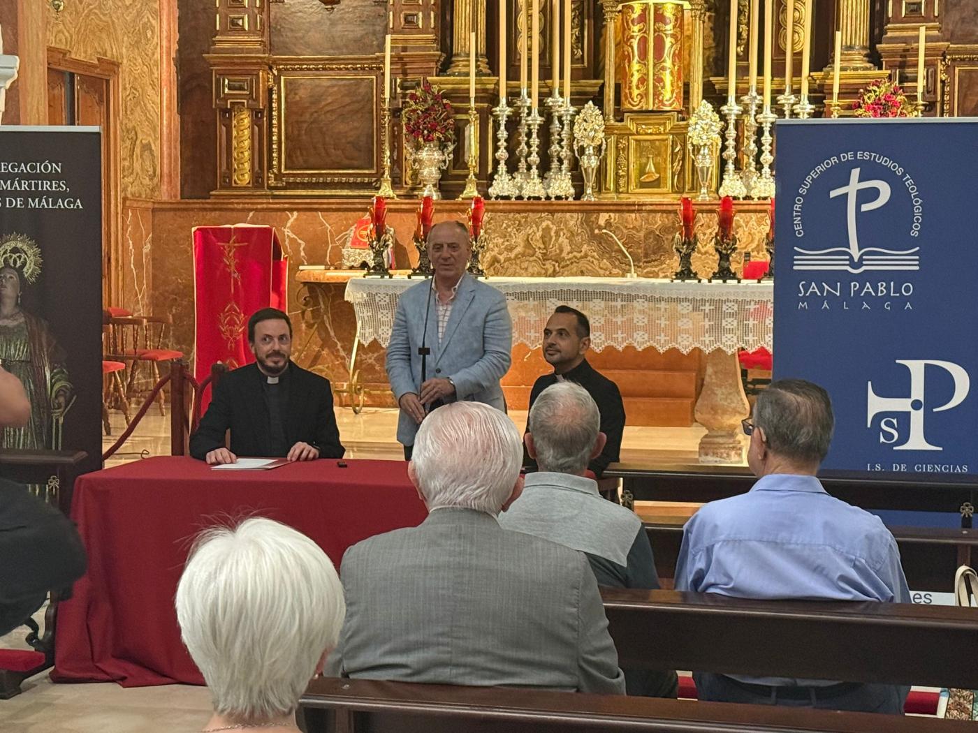 José Miguel Porras, delegado de Infancia y Juventud de la Diócesis de Málaga, presentado por Rafael Vázquez