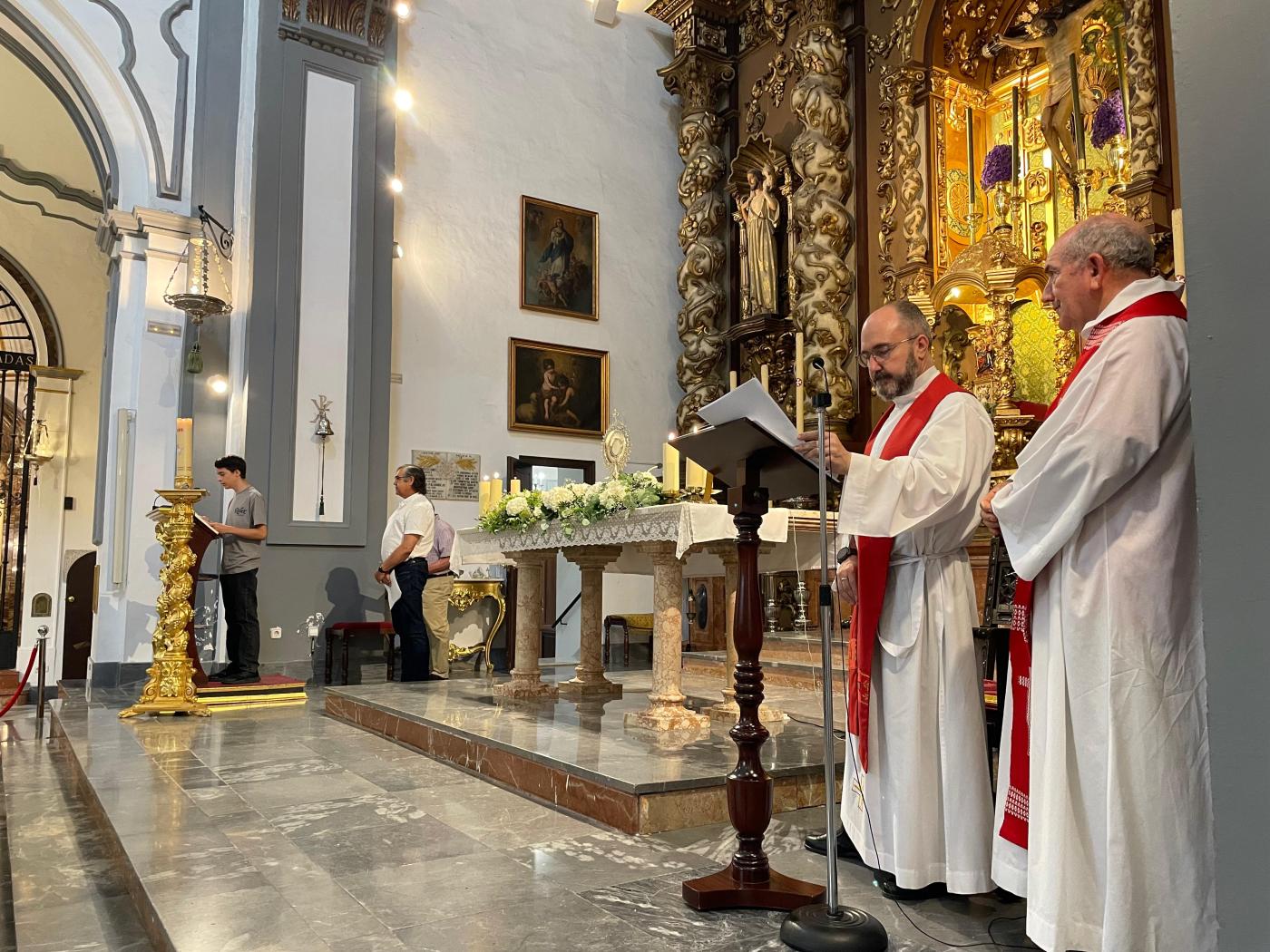 Los laicos peregrinaron juntos a la Catedral en Pentecostés