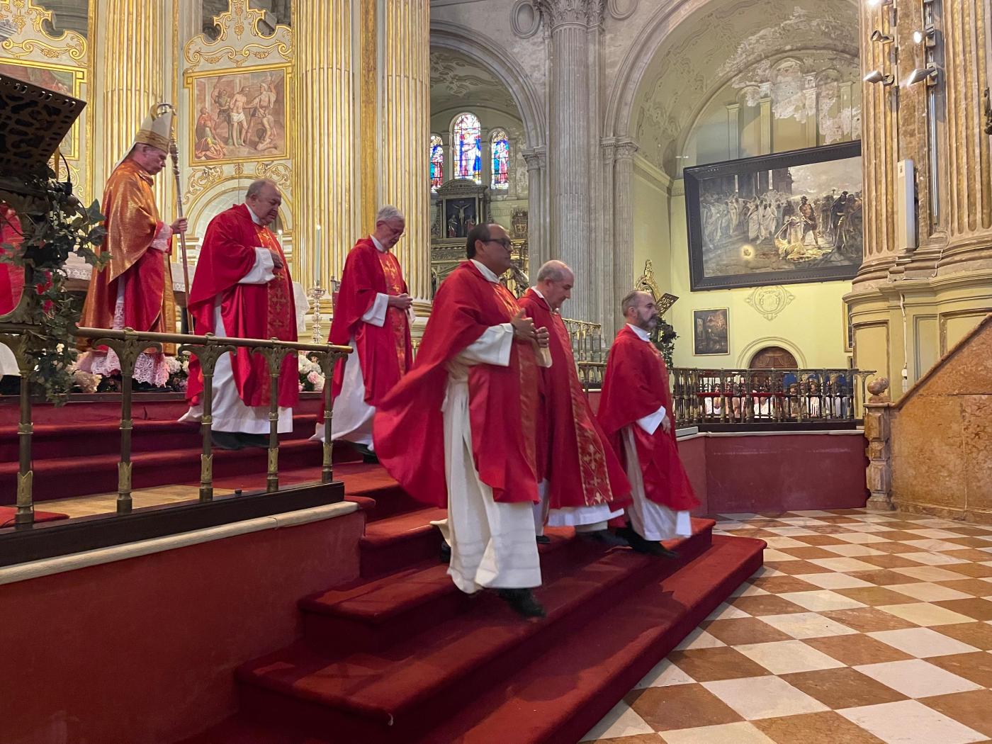 Los laicos peregrinaron juntos a la Catedral en Pentecostés