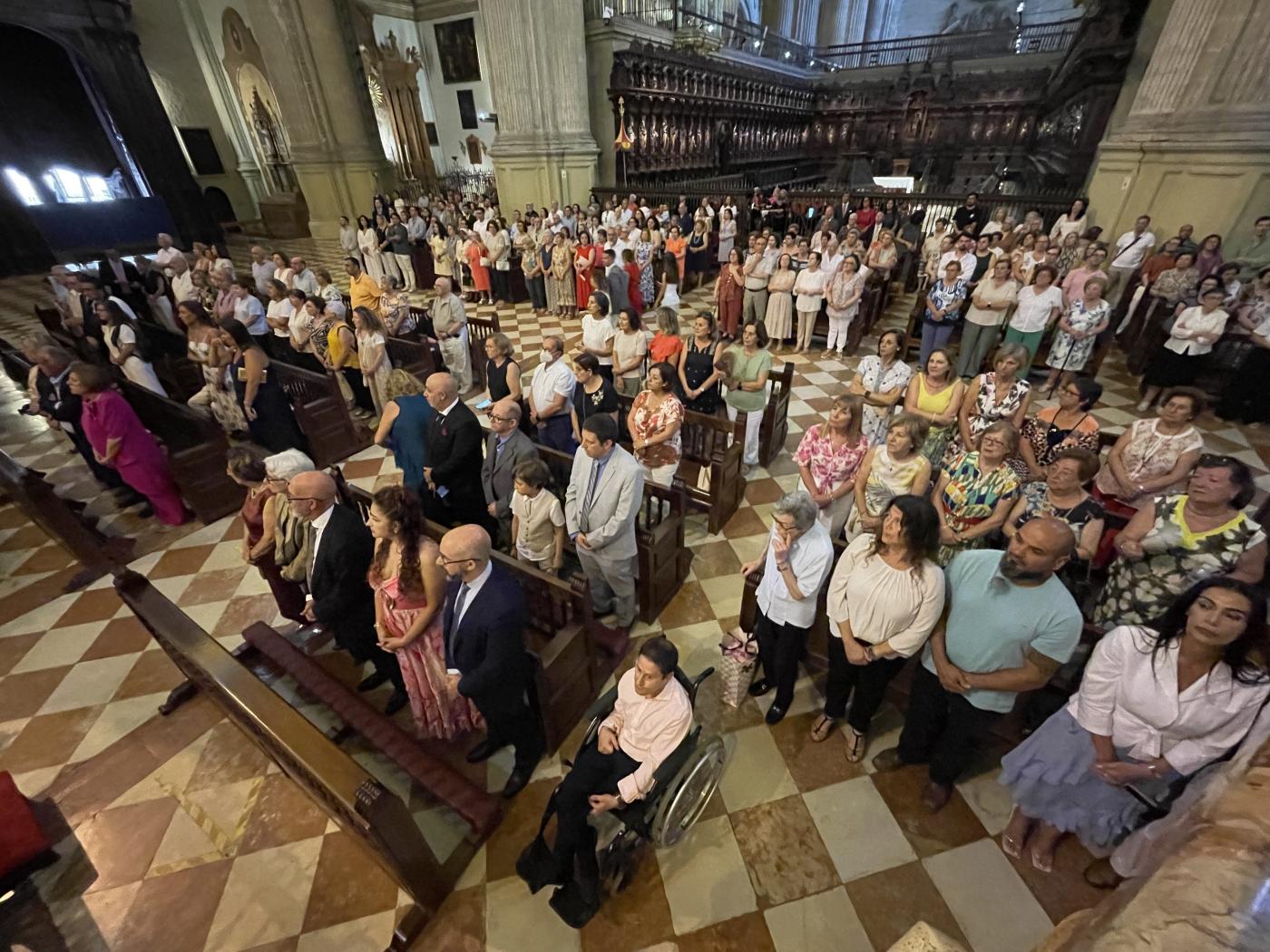 Ordenación sacerdotal de Antonio del Río y José Ignacio Postigo en la Catedral de Málaga // E. LLAMAS