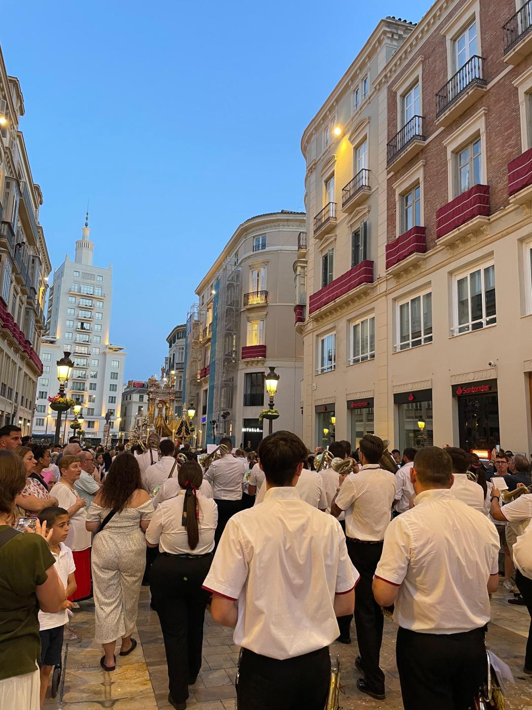 Imágenes de la procesión del Corpus Christi por las calles de Málaga
