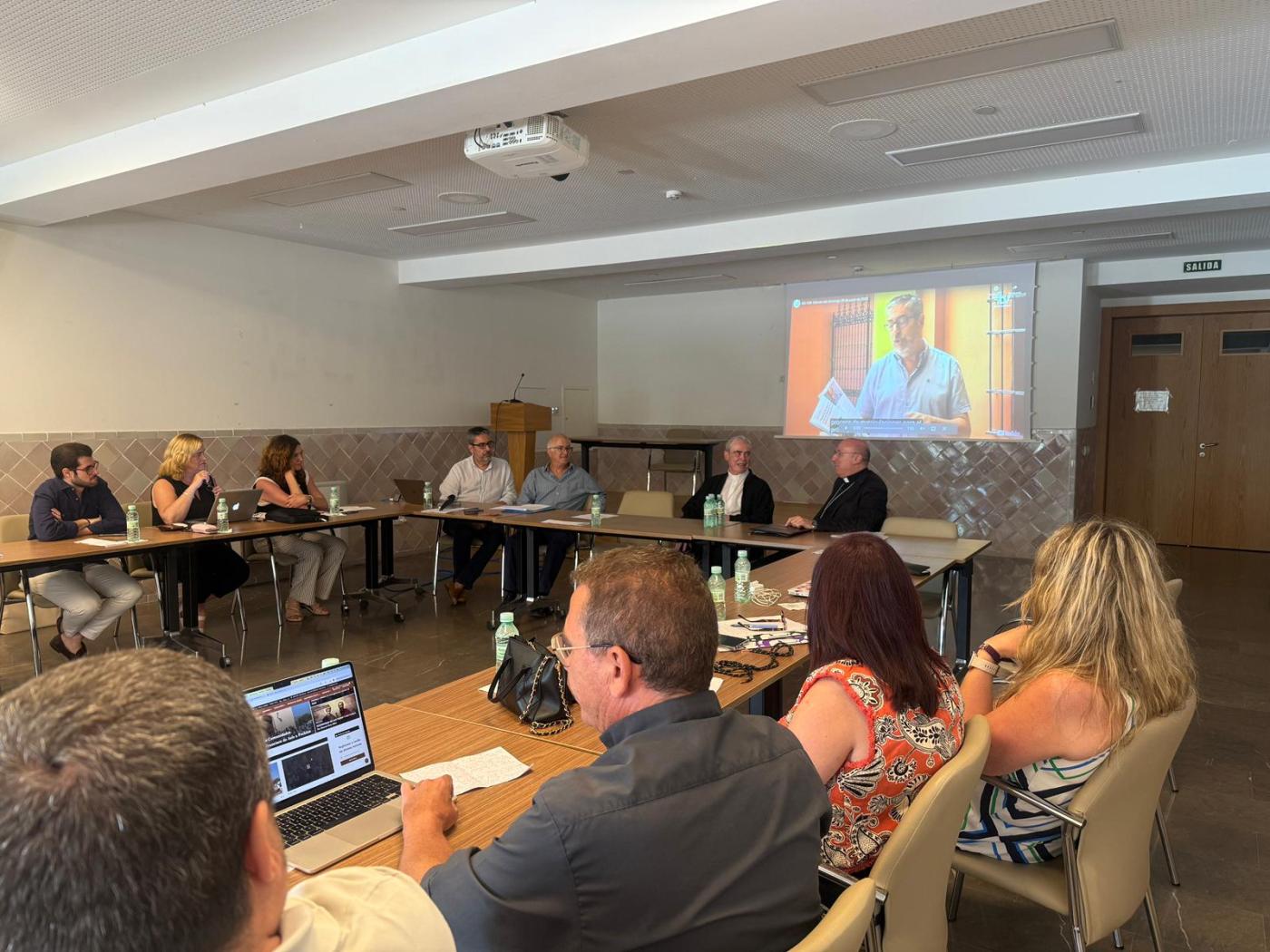 Las delegaciones de medios del sur de España, reunidas en Málaga