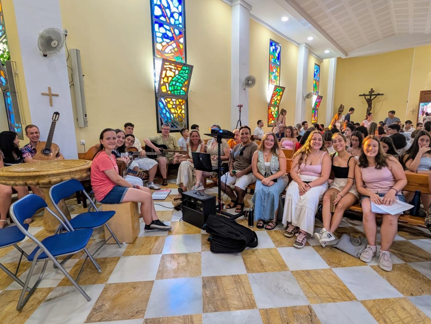 Misa de acción de gracias en la parroquia de San Ramón Nonato