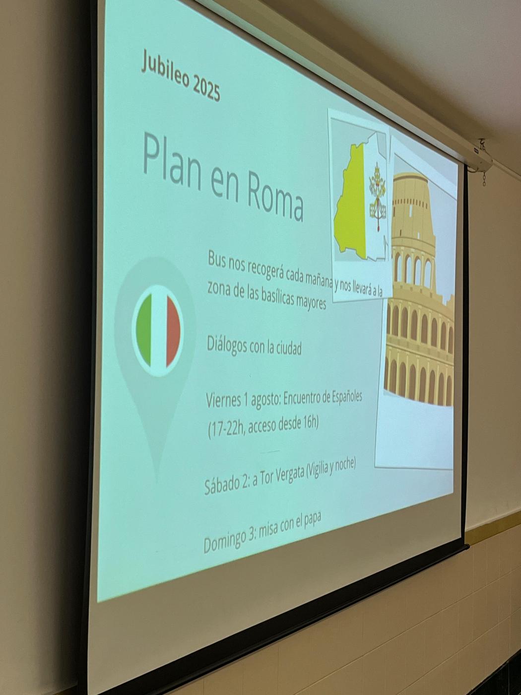 Catequesis previa a la peregrinación