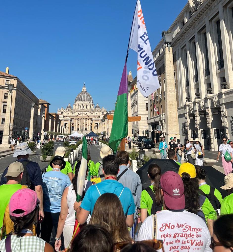 Málaga encamina sus pasos hacia la Puerta Santa de la Basílica de San Pedro