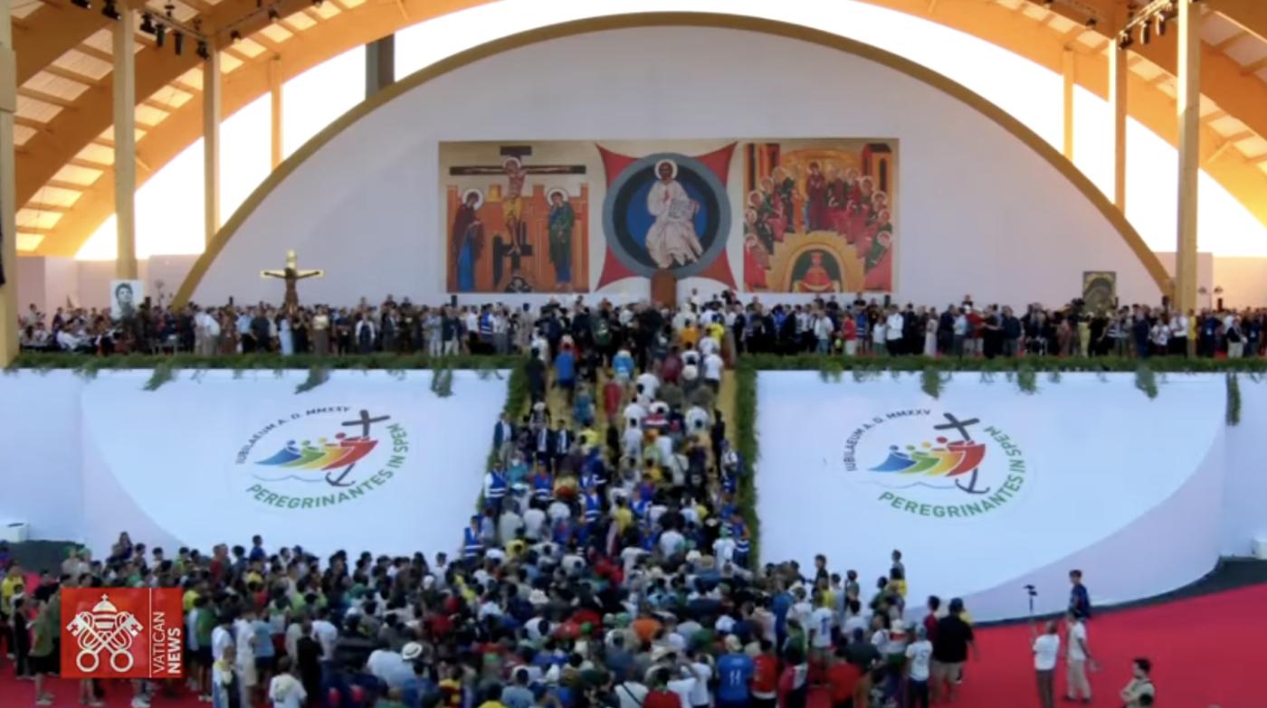 Chicos levantados para el sacerdocio en el Encuentro Vocacional del Camino Neocatecumenal
