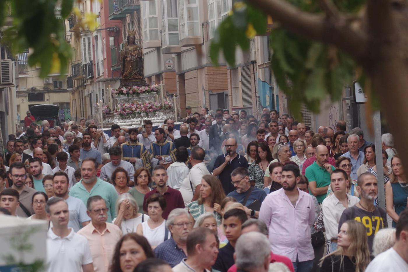 Bajada de Santa María de la Victoria a la Catedral