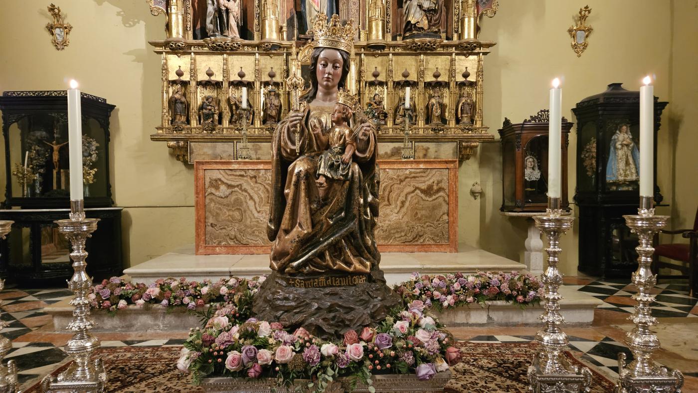 Santa María de la Victoria, en la Capilla de Santa Bárbara de la Catedral