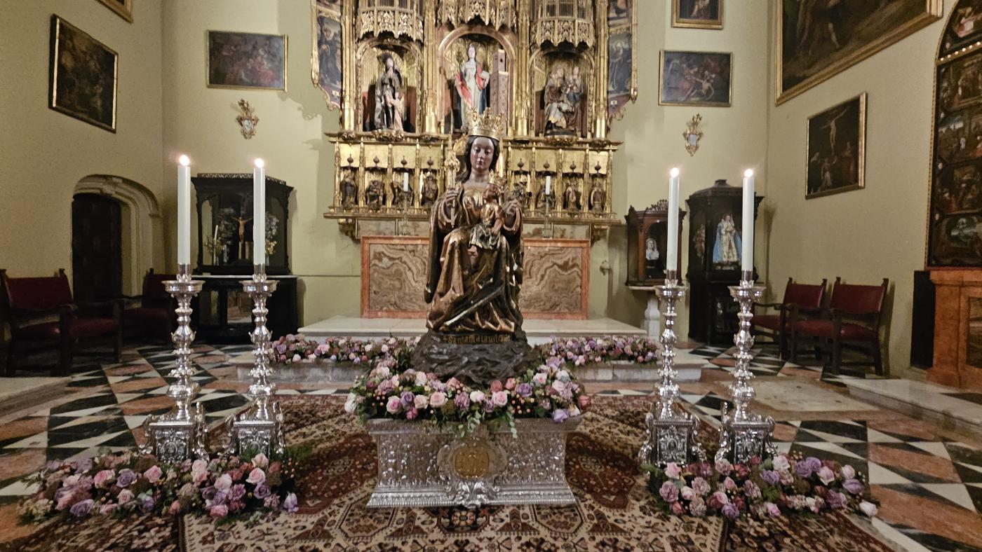 Santa María de la Victoria, en la Capilla de Santa Bárbara de la Catedral