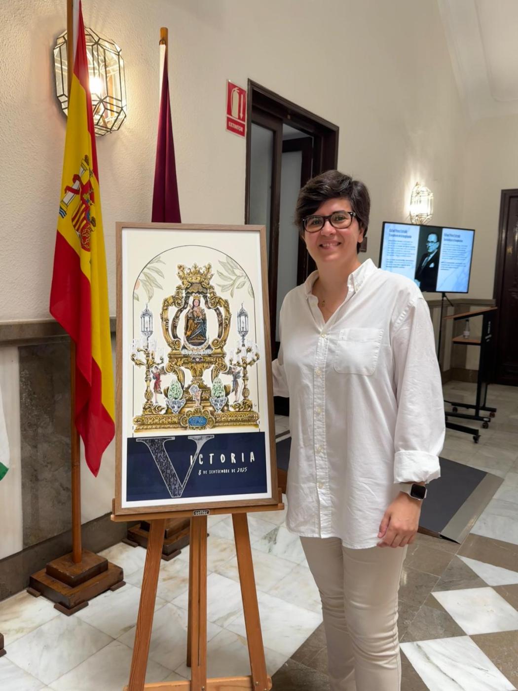 Estefanía Recio: «Este cartel es el más importante que me podrían haber encargado»