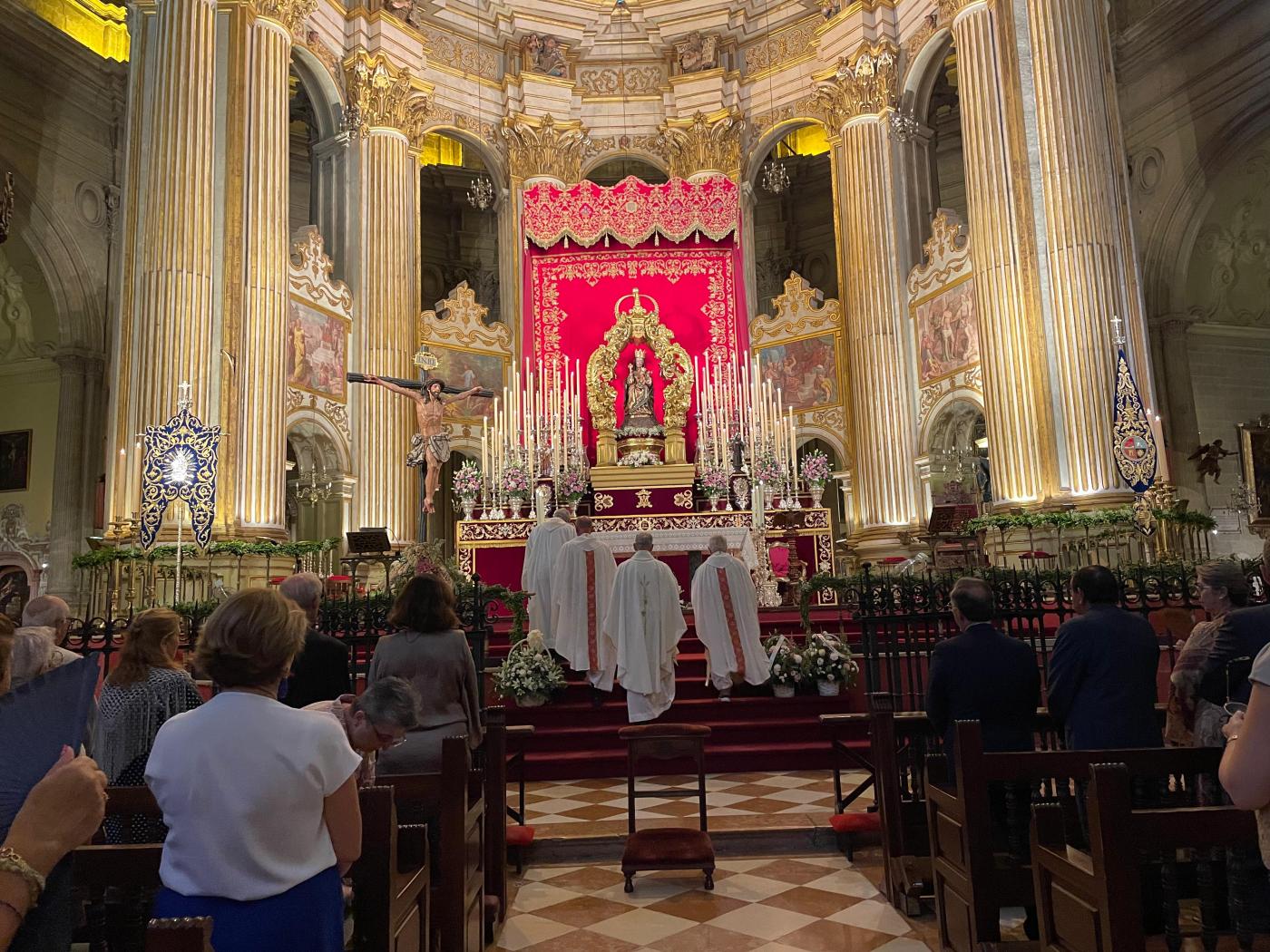 Novena a la Virgen de la Victoria en la Catedral de Málaga