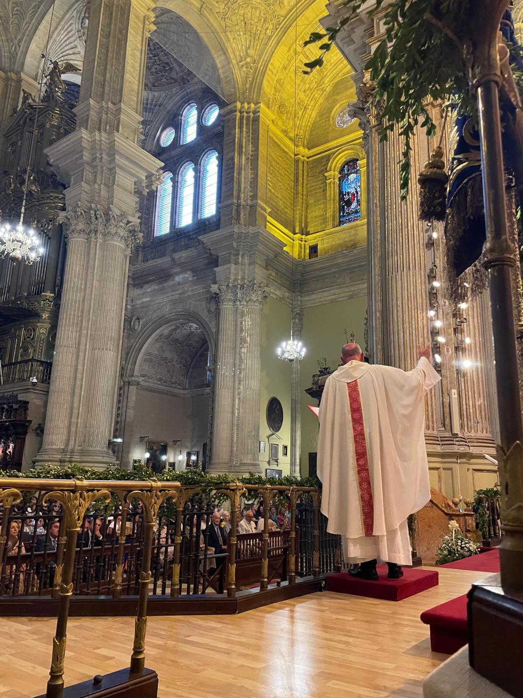 Novena a la Virgen de la Victoria en la Catedral de Málaga
