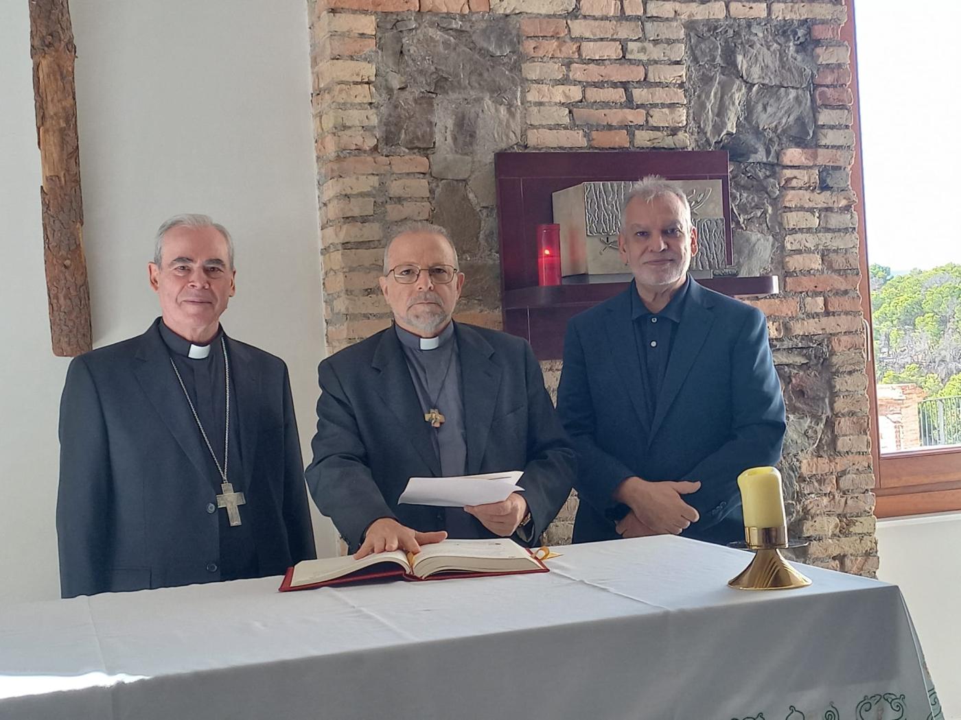 Juramento y profesión de fe del nuevo delegado de Misiones, José Luis Pereyra