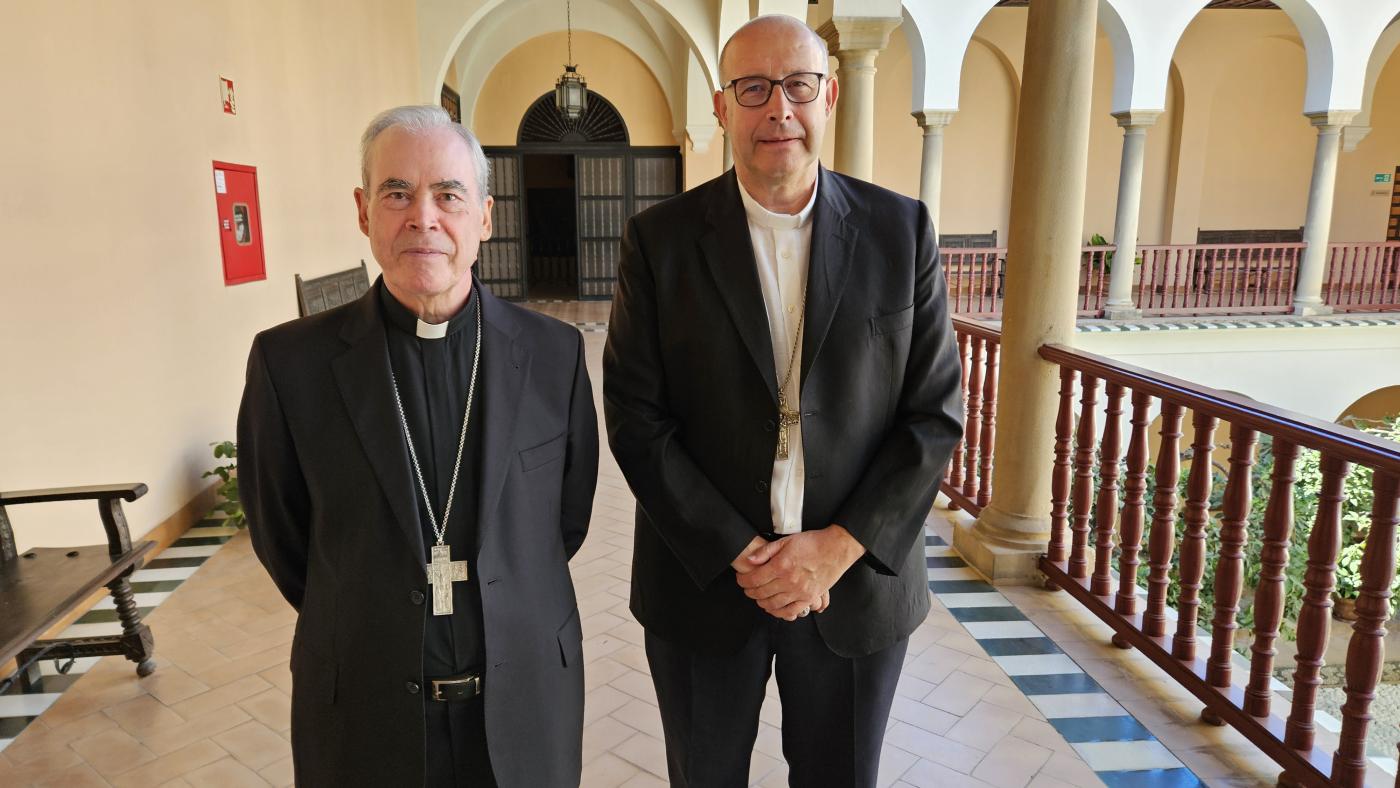 Mons. Satué con Mons. Catalá