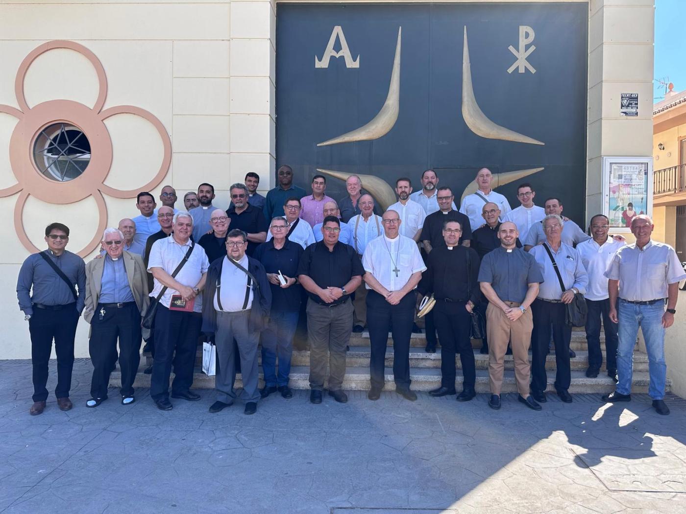 Visita del Obispo al clero de los arciprestazgos de Fuengirola-Torremolinos y Marbella-Estepona