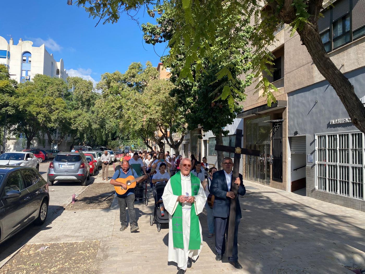 Los centros de Cáritas peregrinan unidos por la esperanza