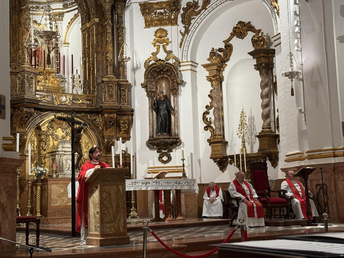 La diócesis celebra a sus santos y beatos junto a los familiares de los mártires