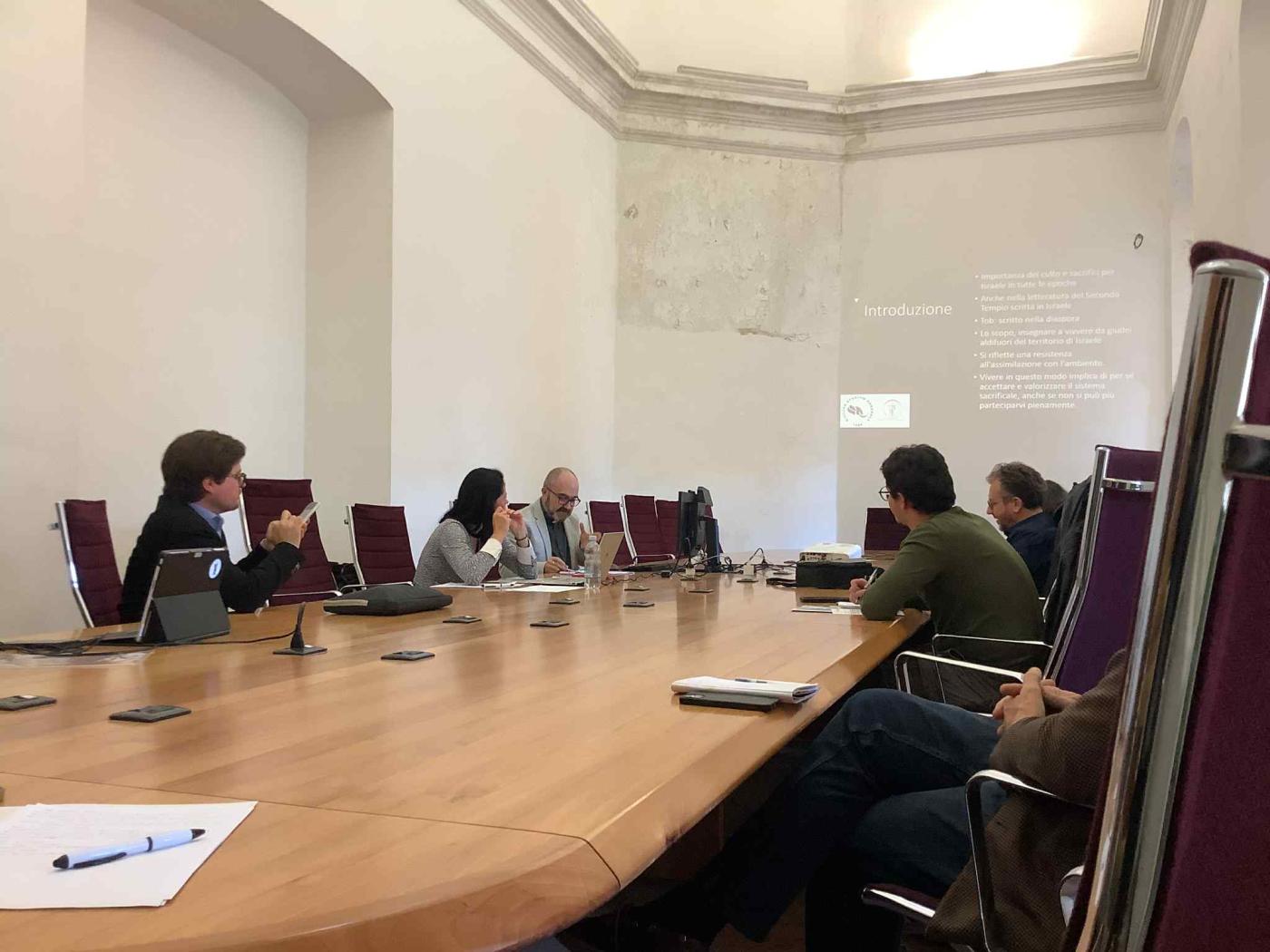 El sacerdote Emilio López Navas, profesor de los centros teológicos, en el Congreso "Sacrificio y Perdón", en Catania