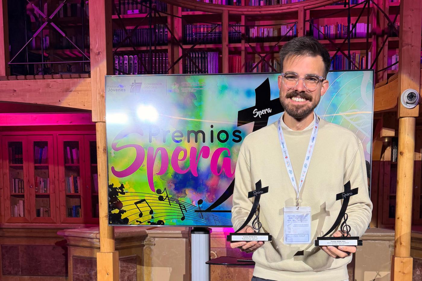 El vicerrector del Seminario y músico Juan Baena, Premio Spera 2024