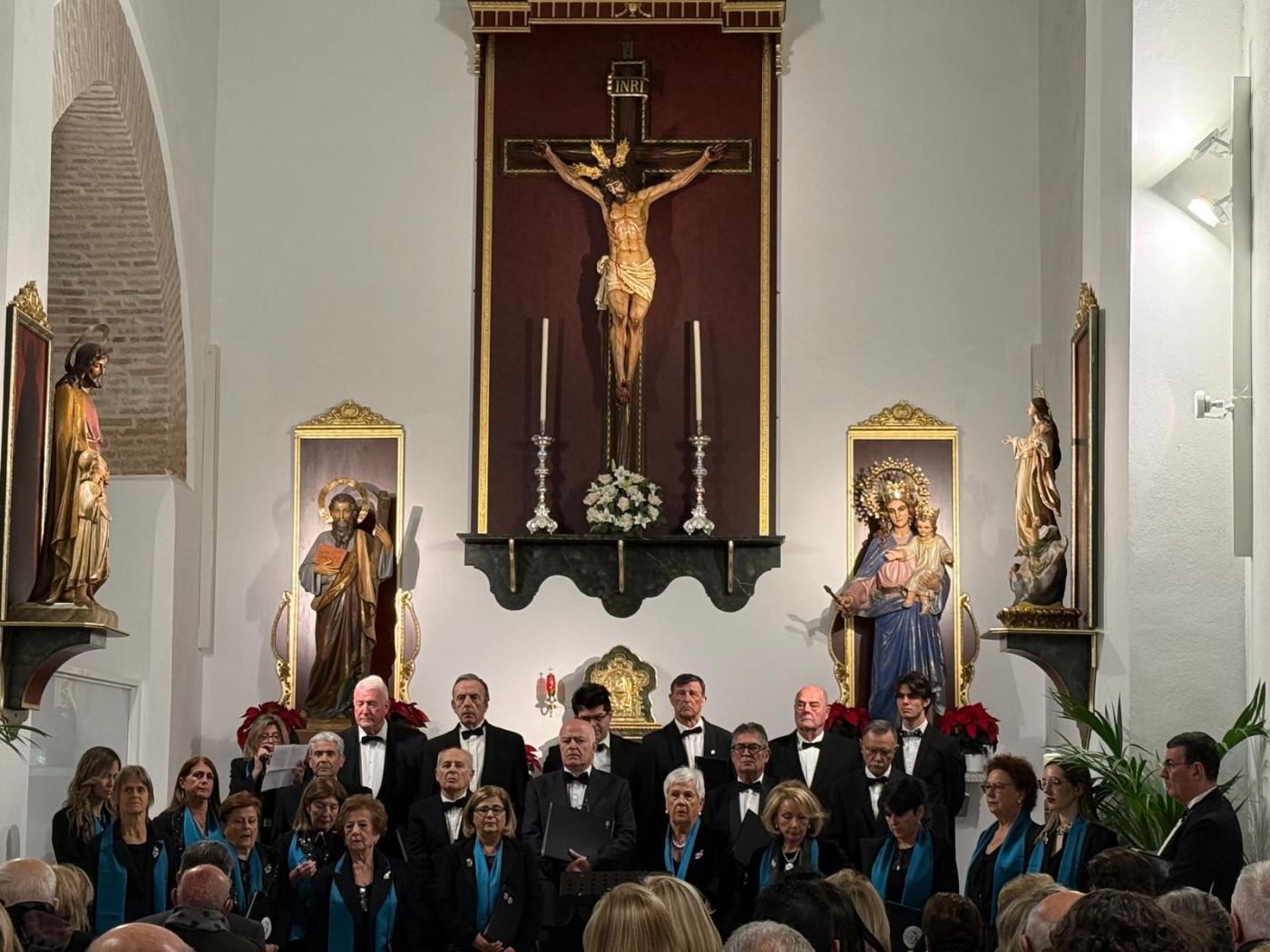 La Coral San Juan Bautista celebra un concierto en la fiesta de santa Cecilia