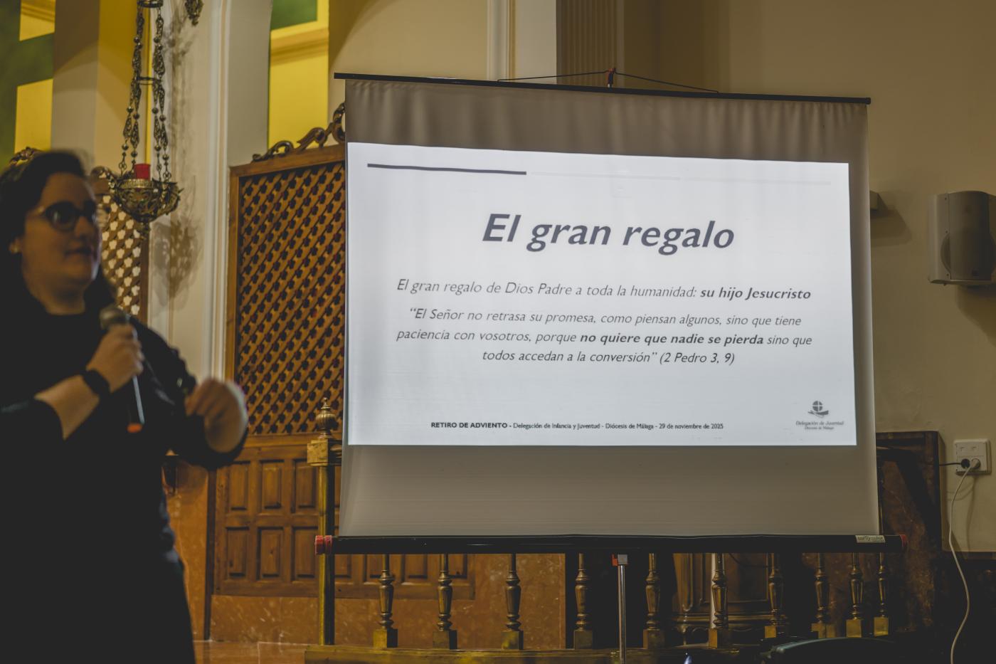 Los jóvenes comenzaron el Adviento con un día de retiro