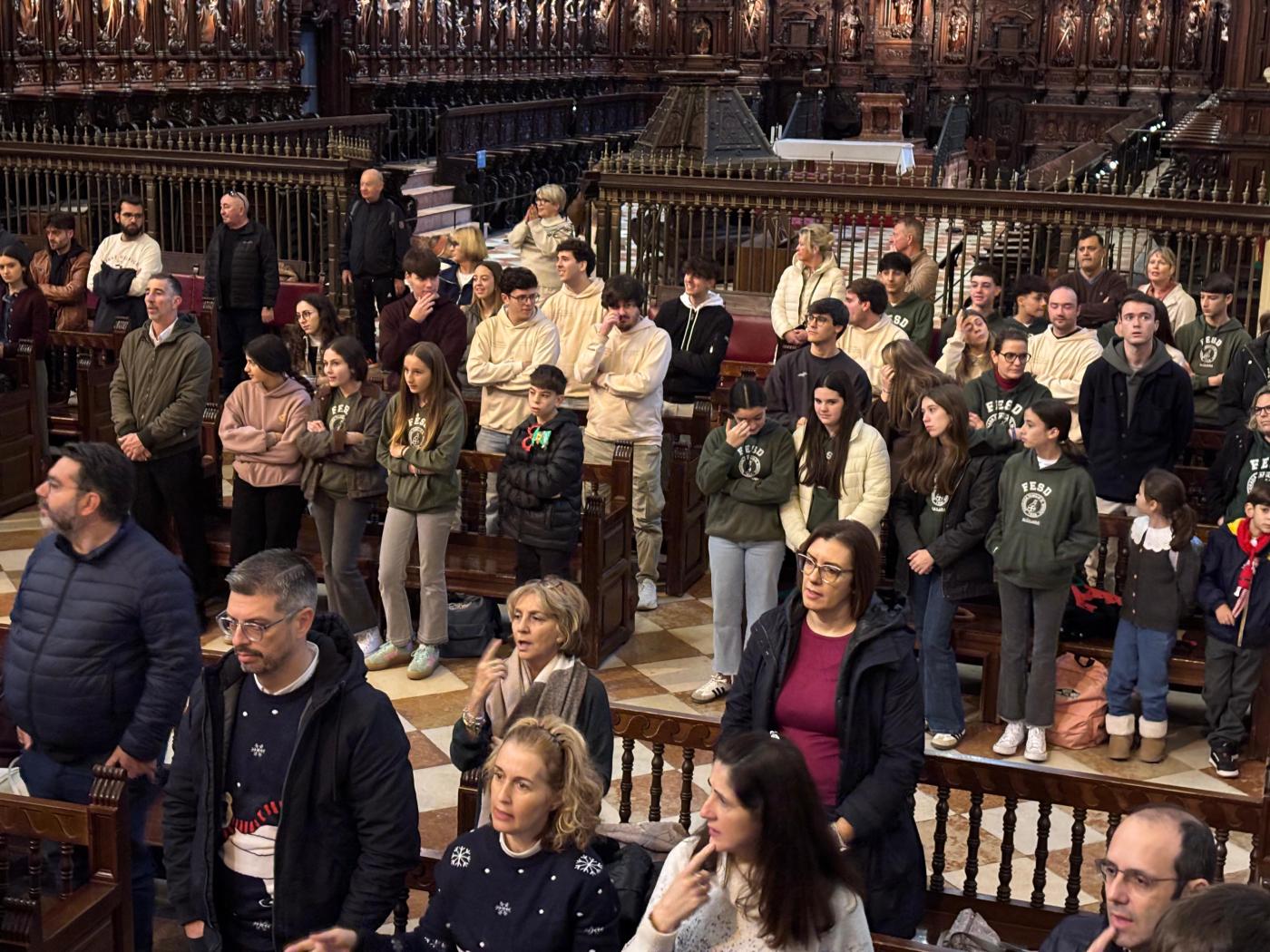 «En nombre de Jesucristo, os envío a sembrar con la alegría de la Navidad»