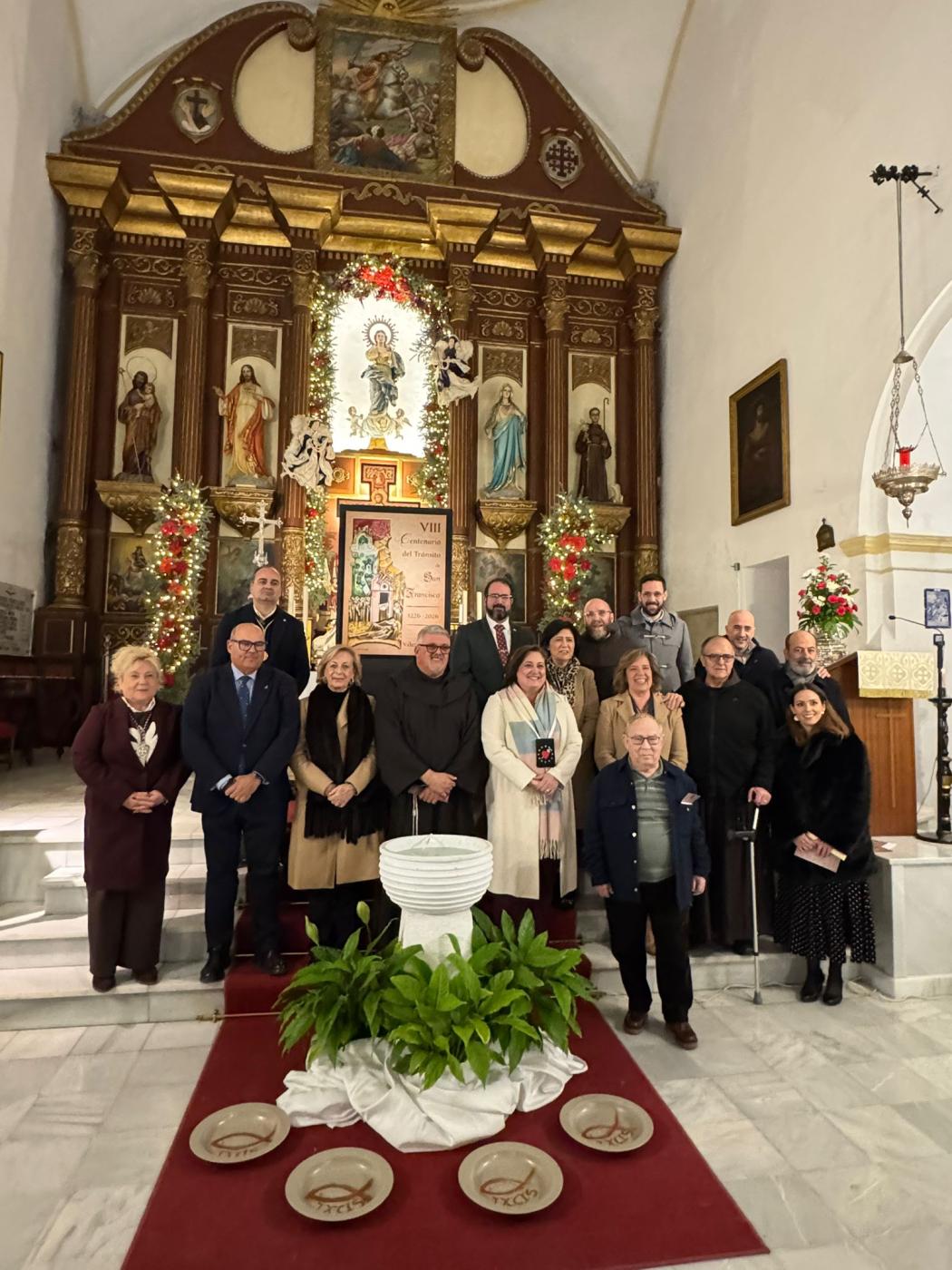 Los franciscanos abren el VIII centenario del tránsito de san Francisco