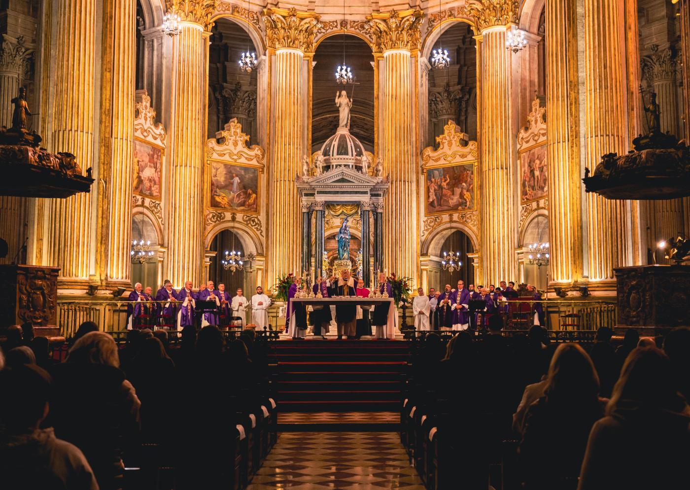 Misa por las víctimas del accidente ferroviario