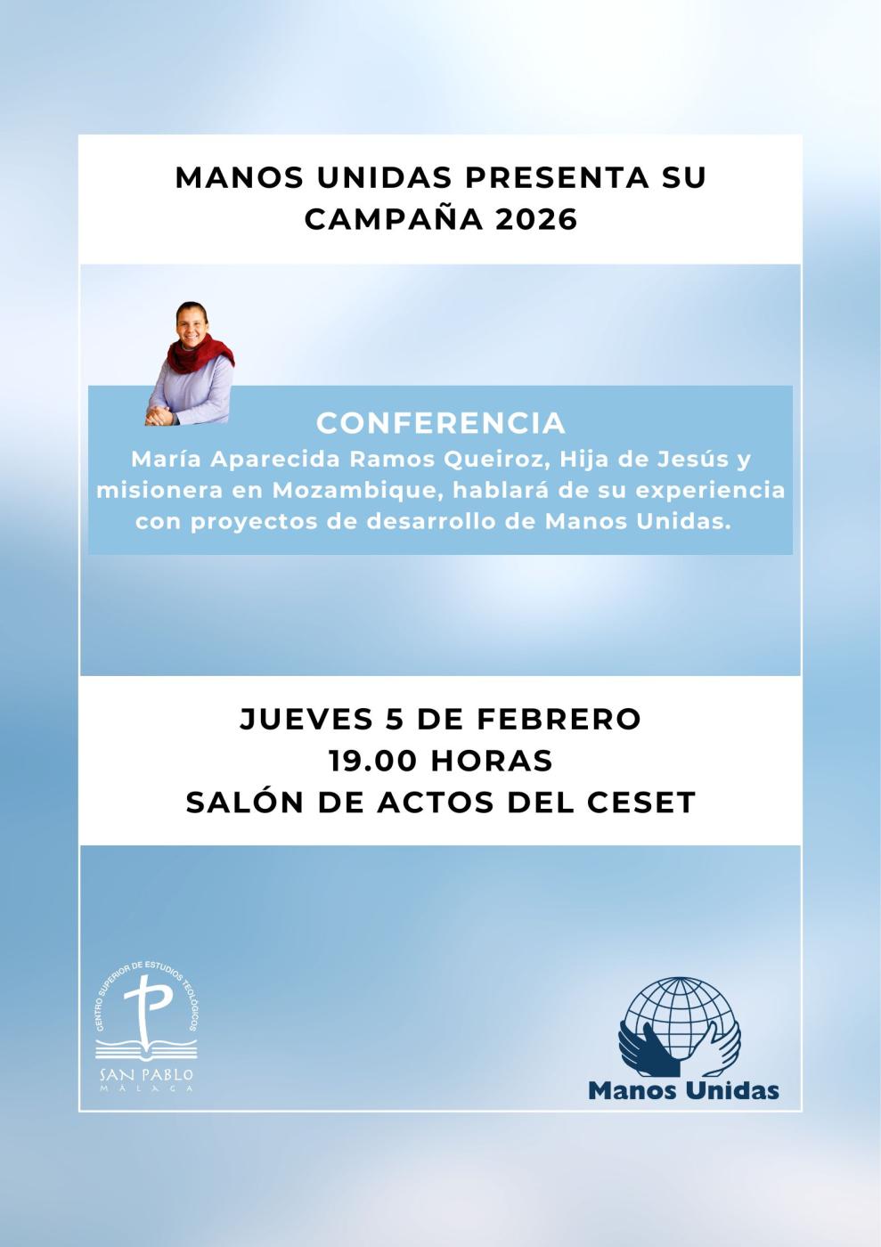 Manos Unidas arrancó su campaña con la conferencia de una misionera de Mozambique