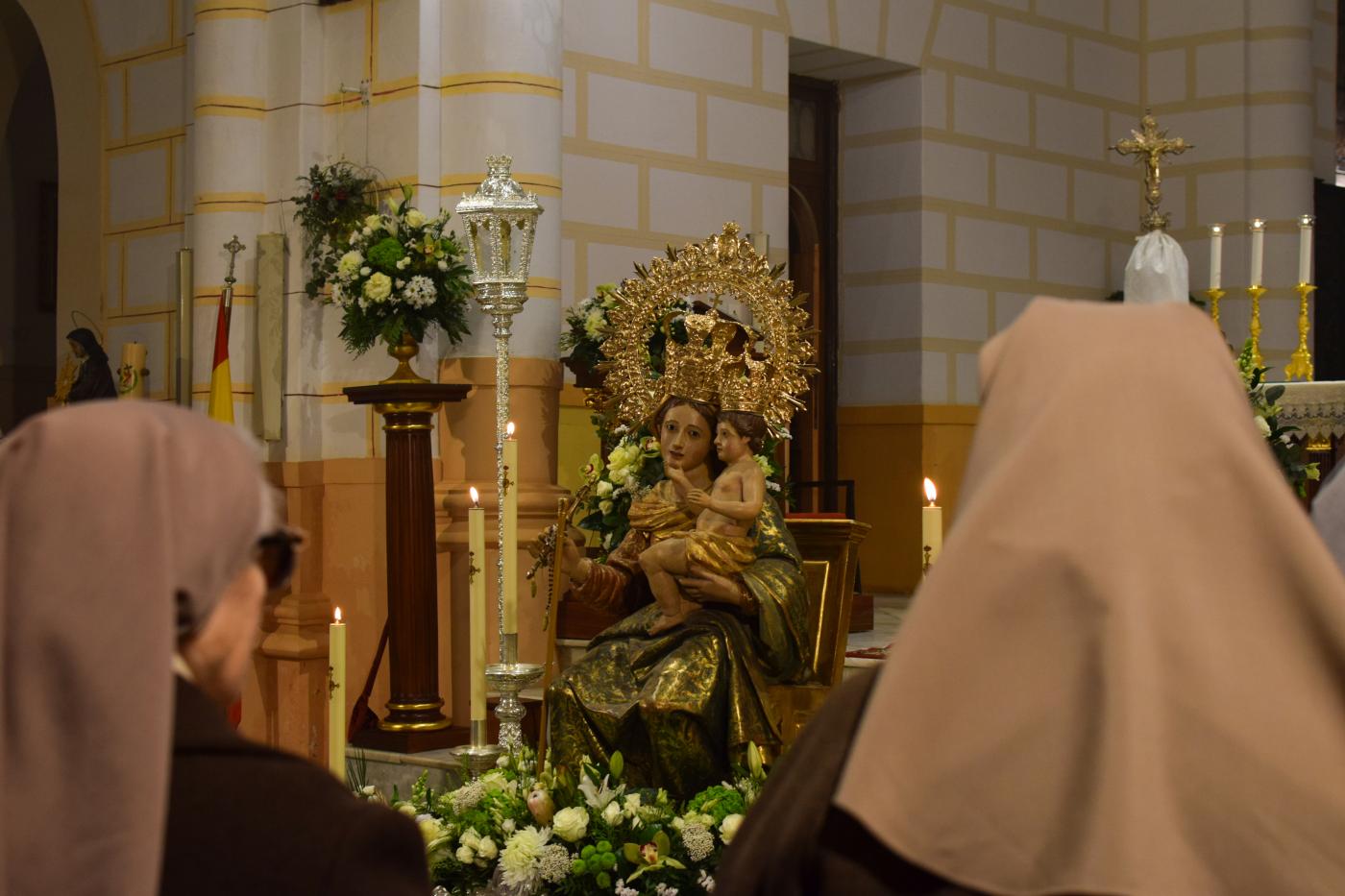 Los niños de Melilla, ante la patrona