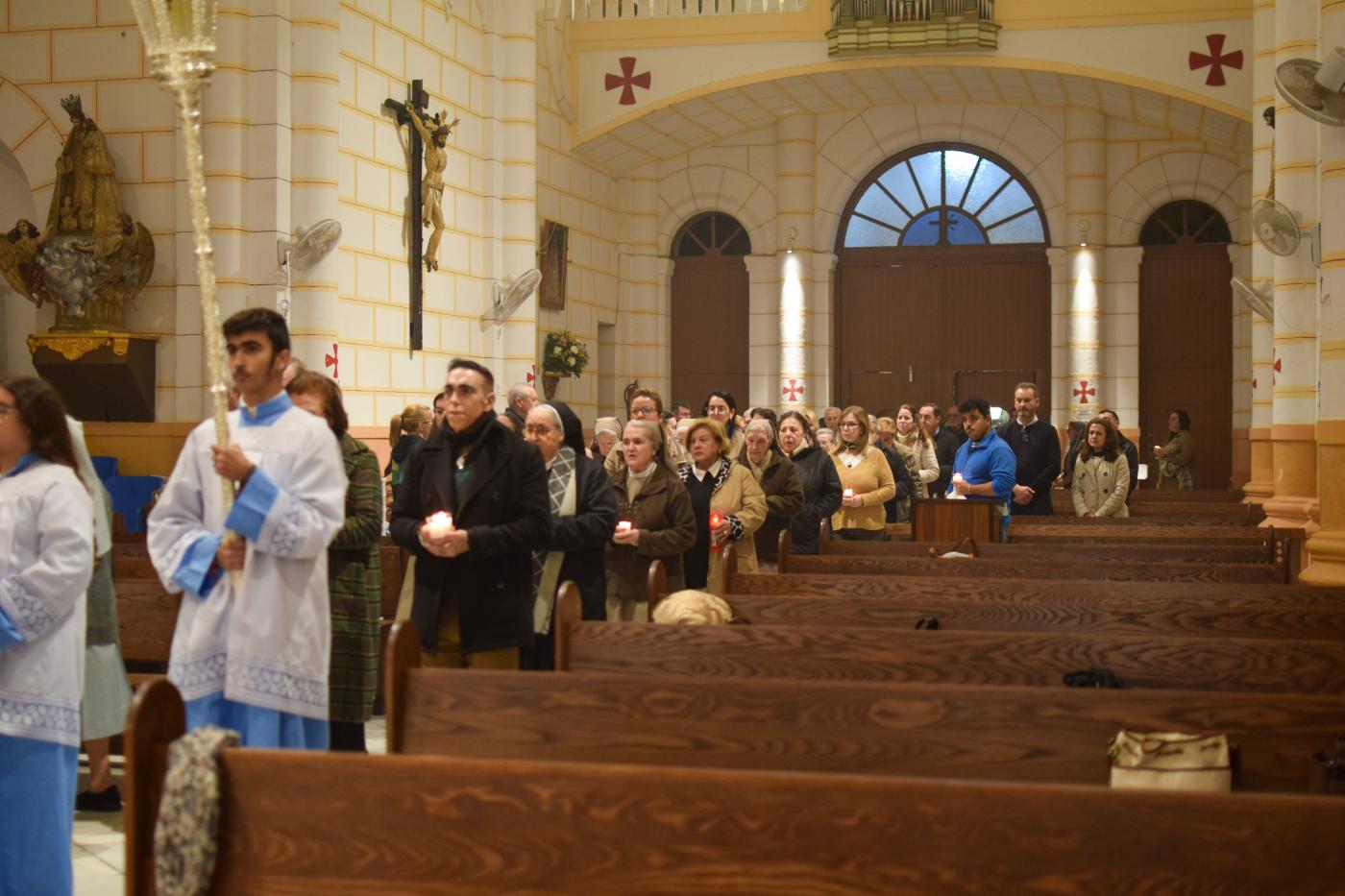 Los niños de Melilla, ante la patrona