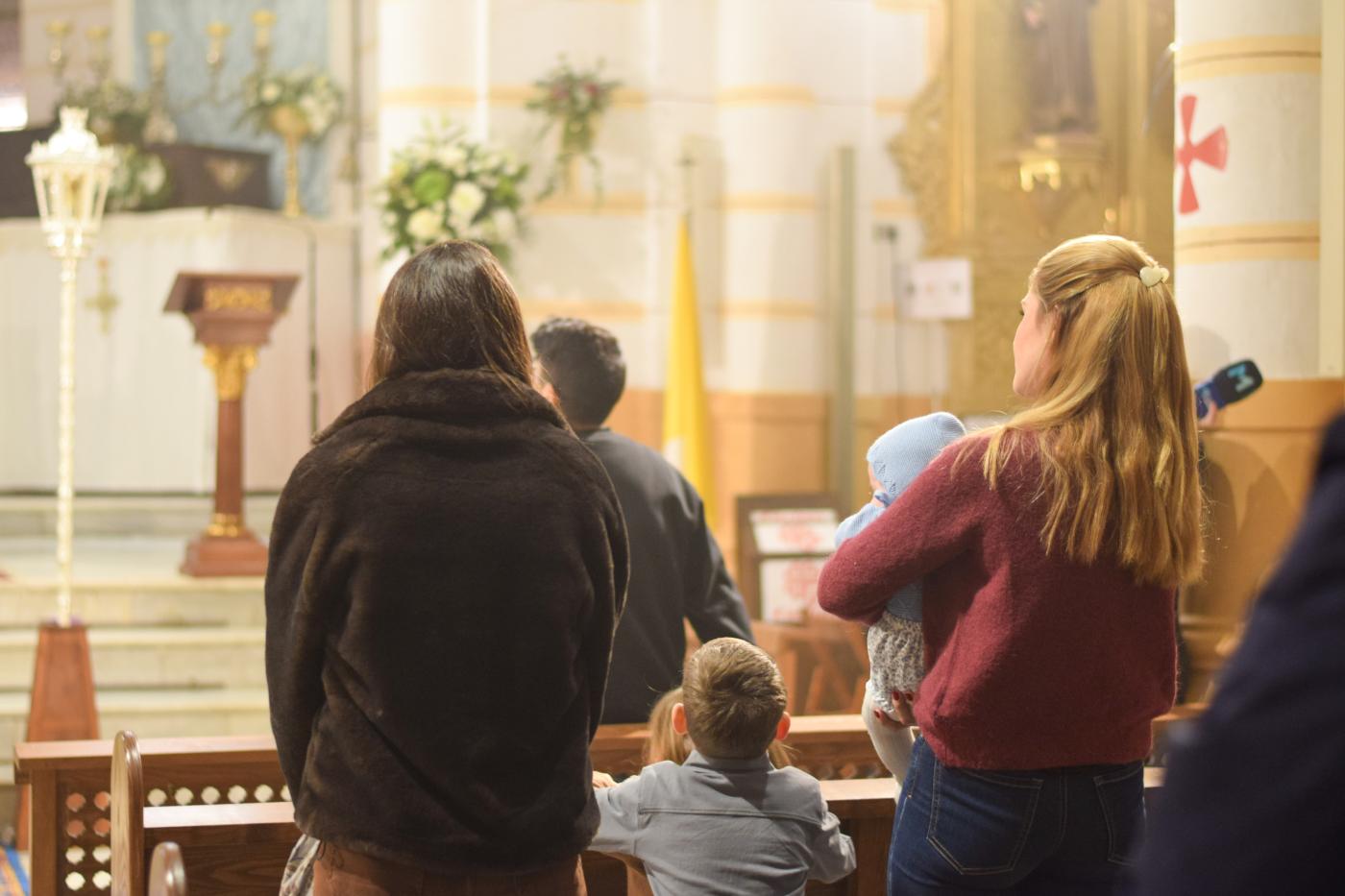 Los niños de Melilla, ante la patrona