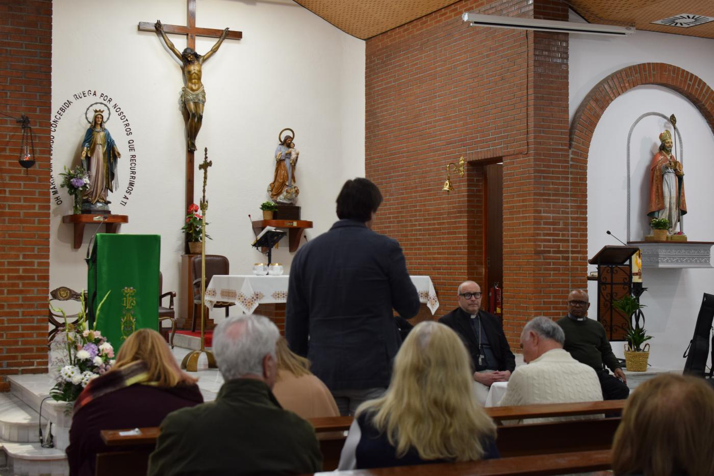 El Obispo, tras su visita: «El reto de futuro es dotar de una estructura arciprestal, dar cuerpo a la Iglesia en Melilla»