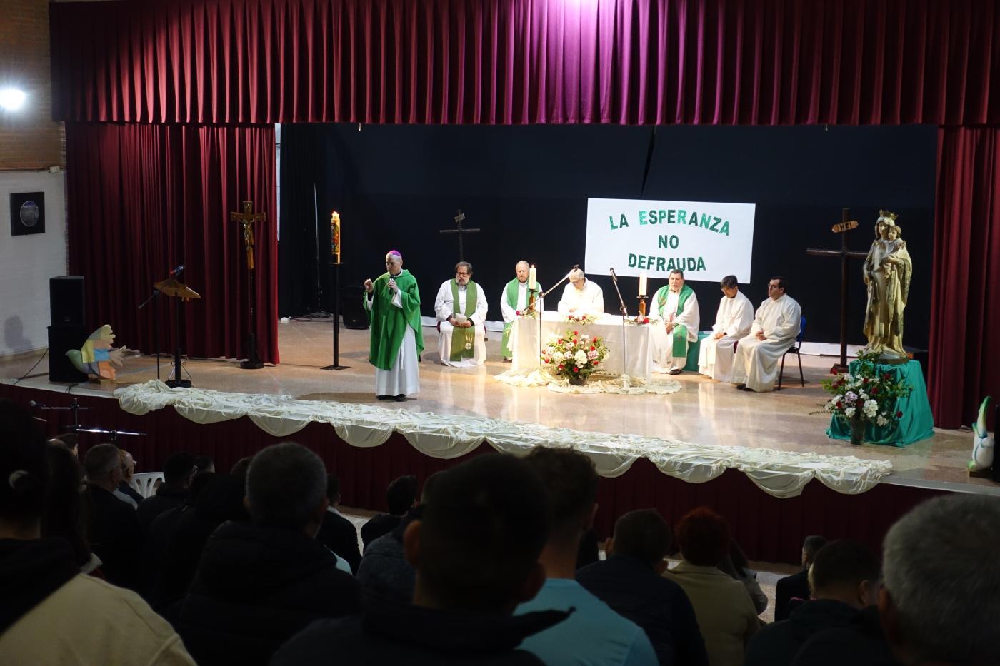 Jubileo de los presos en el Centro Penitenciario (Alhaurín de la Torre)
