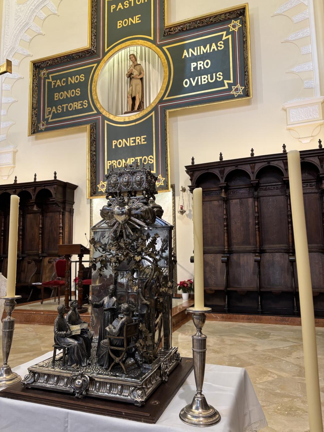 Las reliquias de San Juan de Ávila llegan al Seminario de Málaga