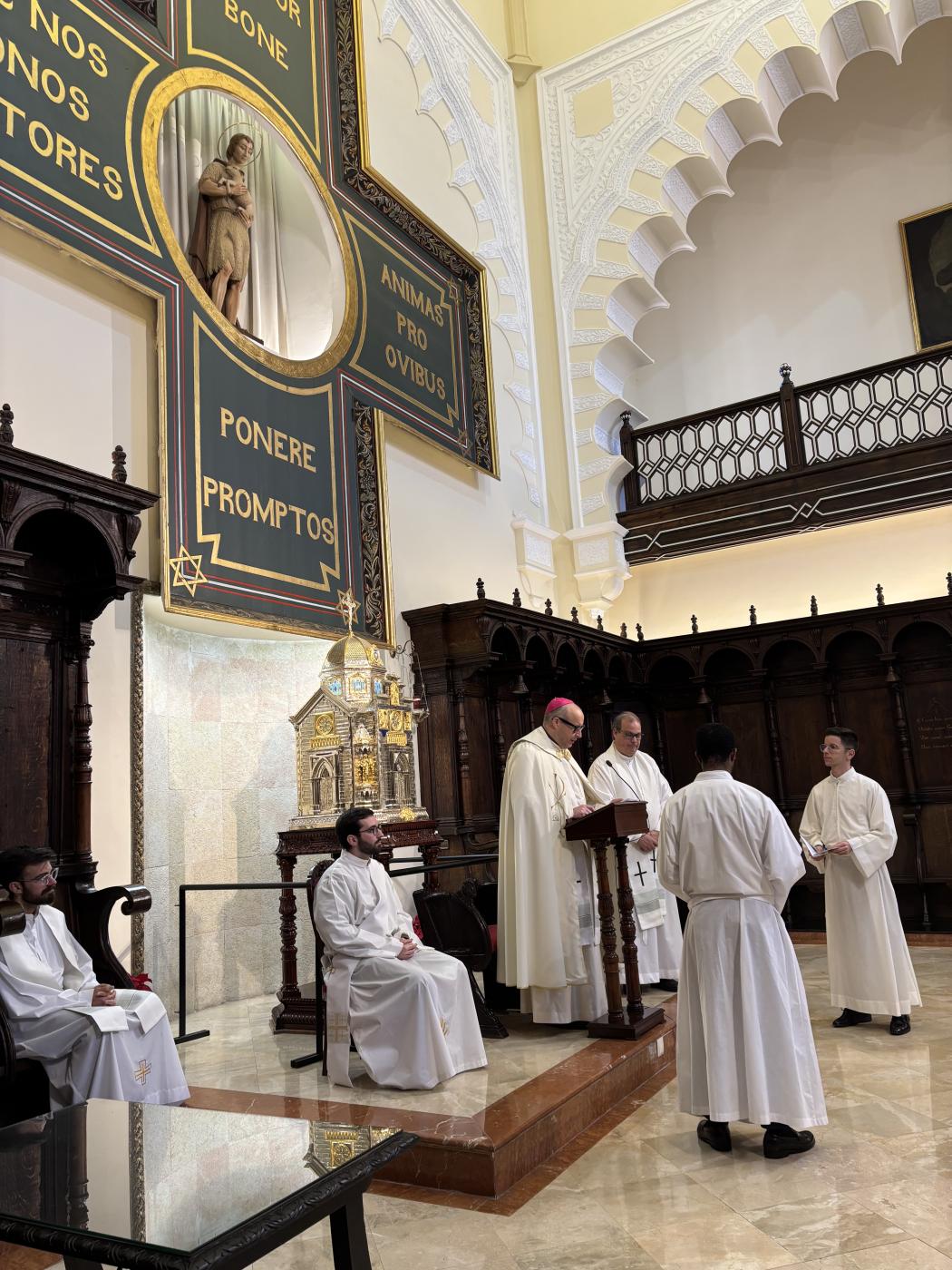Las reliquias de San Juan de Ávila llegan al Seminario de Málaga
