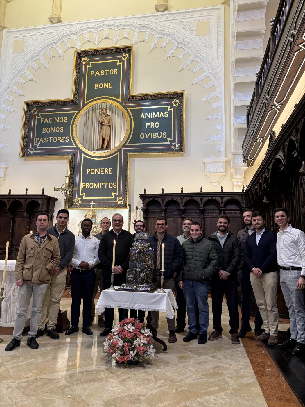 Las reliquias de San Juan de Ávila llegan al Seminario de Málaga